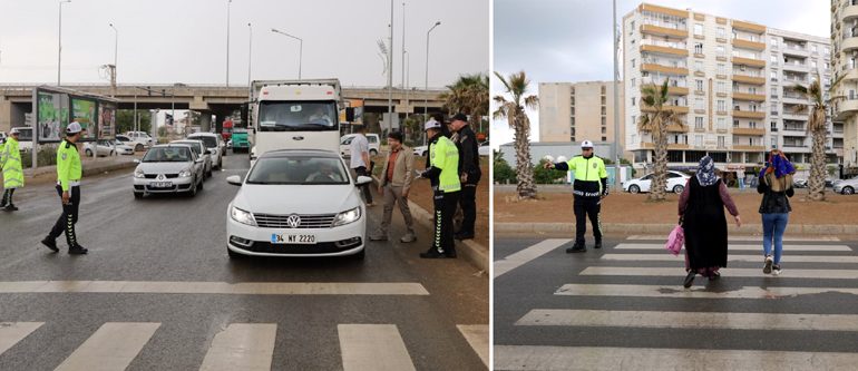 “Yayalar için 5 adımda Güvenli Trafik” Uygulaması Yapıldı