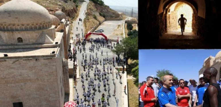 1. Uluslararası Mardin Abbara Koşusu Coşkuyla Gerçekleştirildi