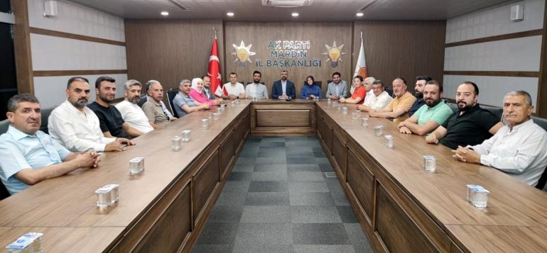 AK Parti Mardin teşkilatından istifa iddialarına yalanlama