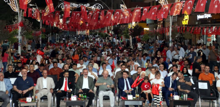 Kızıltepe’de “15 Temmuz Demokrasi ve Milli Birlik Günü” kutlandı