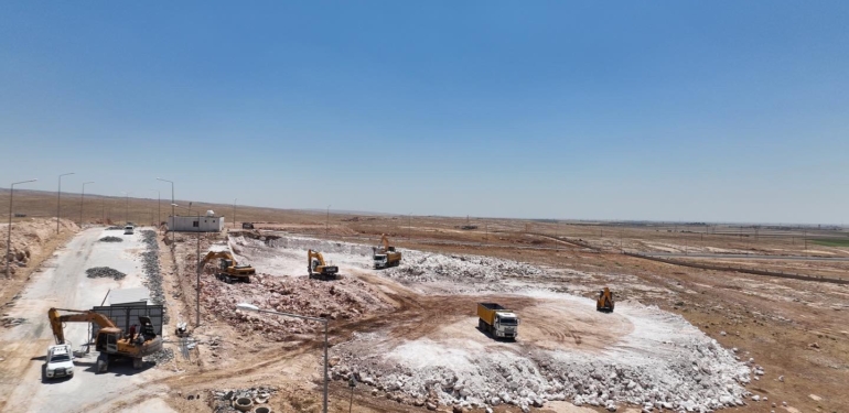 Mardin 2. Organize Sanayi Bölgesinde Altyapı Çalışmaları Tamamlandı