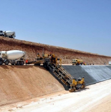 Mardin Depolaması Cazibe Sulaması Ana Kanalı inşaat sözleşmesi imzalandı.
