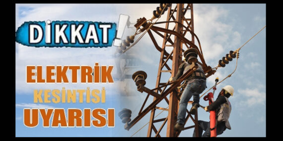 DİKKAT: Kızıltepe’de elektrik kesintisi uyarısı!