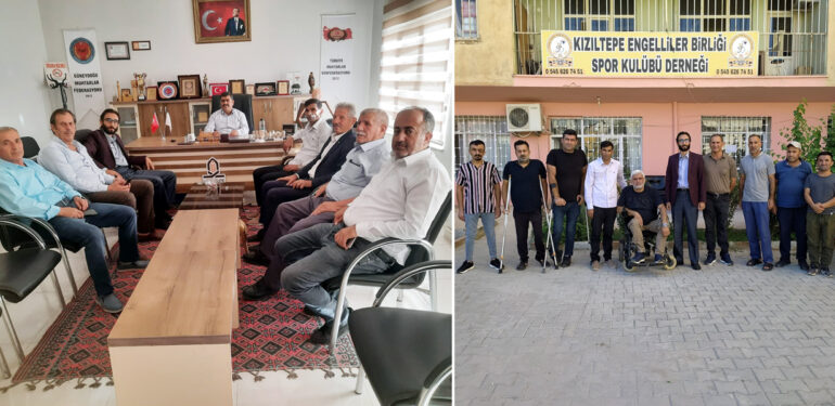 Öğretim üyesi Kaya Kızıltepe’de STK’leri Ziyaret Etti
