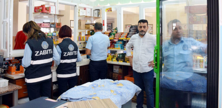 Kızıltepe Belediyesi’nden Kantin Denetimi