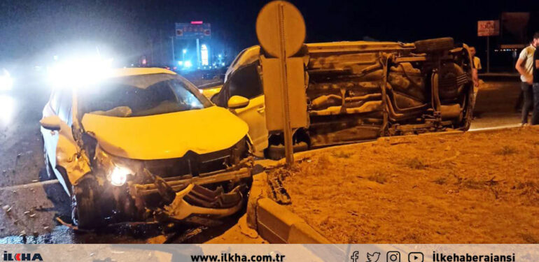 Mardin’de trafik kazası: 3 yaralı