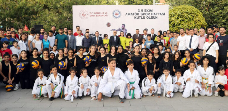 ‘Amatör Spor Haftası’ Açılış Programı Gerçekleştirildi
