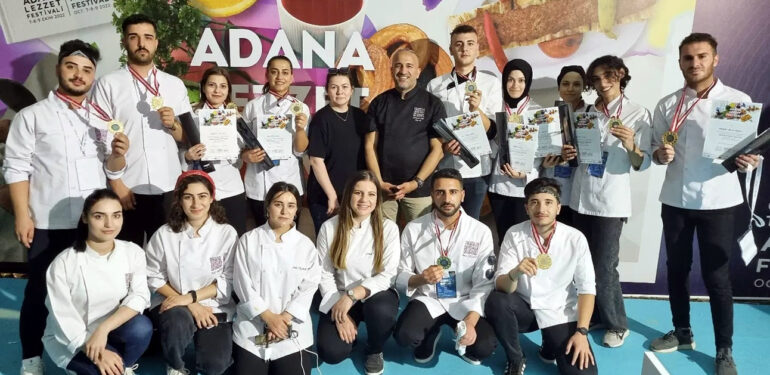 Artuklu Üniversitesi Adana Lezzet Festivalinden 11 Altın Madalya İle Döndü