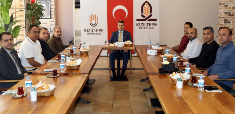 Kaymakam Cıdıroğlu gazeteciler ile bir araya geldi