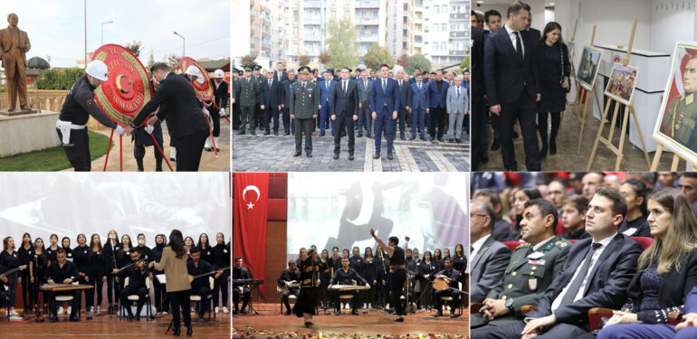 Atatürk’ün vefatının 84’üncü yıl dönümünde anıldı
