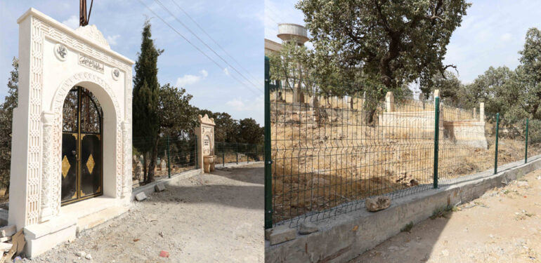 Mezarlıklarda bakım ve onarım çalışmaları sürüyor