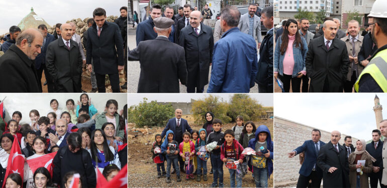 Vali Demirtaş Derik İlçesinde İncelemelerde Bulundu