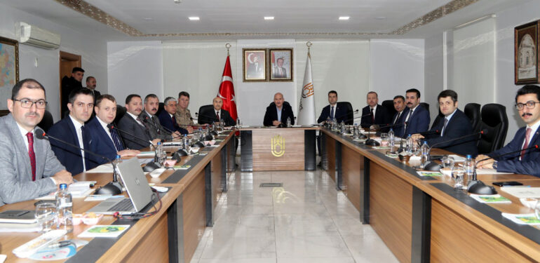 Bakan Soylu Kızıltepe’de Planlama ve Değerlendirme Toplantısına Katıldı