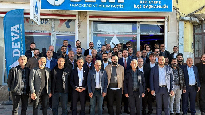 Deva partisi Kızıltepe ilçe kongresi gerçekleştirildi