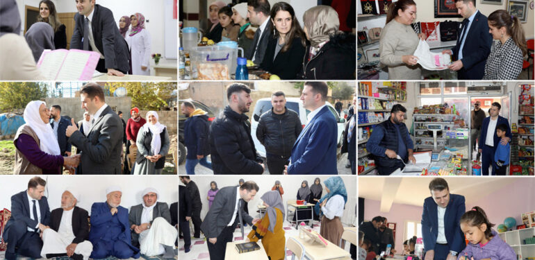 Kaymakam Cıdıroğlu toplantı ve ziyaretlerini sürdürüyor