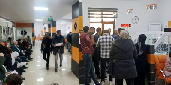 Kızıltepe Nüfus müdürlüğünde pasaport mesaisi