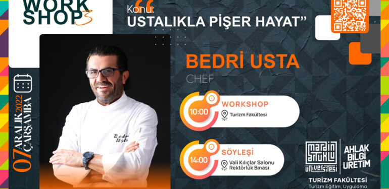 Türkiye’nin Fenomen Şefi Mardin’de Öğrencilerle Buluşuyor