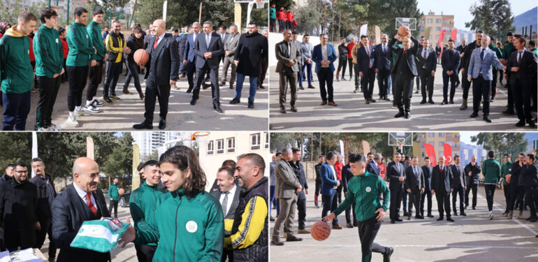 Basketbol Potaları Gençlerin Hizmetine Sunuldu