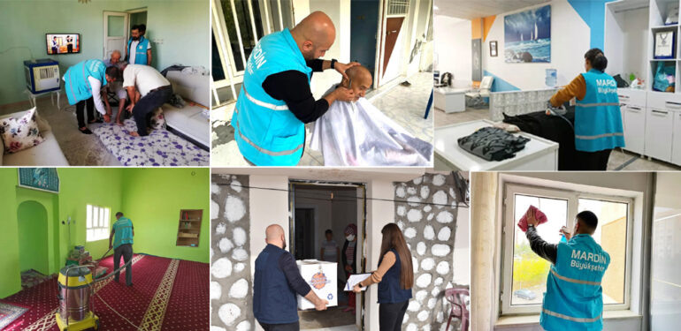 Mardin Büyükşehir Belediyesi gönüllere dokunuyor