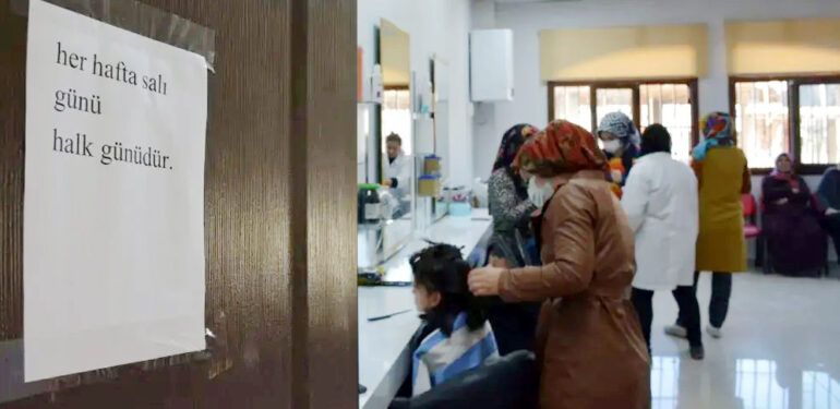 Kızıltepe Belediyesinden kadınlara ücretsiz kuaför hizmeti