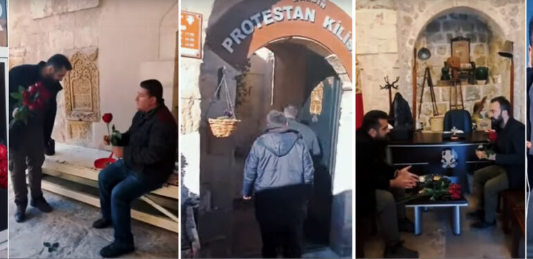 Dinlerin şehri Mardin’de Kur’an yakma girişimine anlamlı tepki