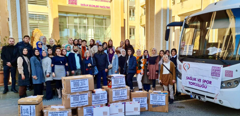 MAÜ Öğrencileri Mardin’e İYİLİK Taşıyor