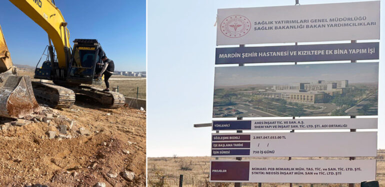 Mardin Şehir Hastanesi Yapım Çalışmaları Başladı