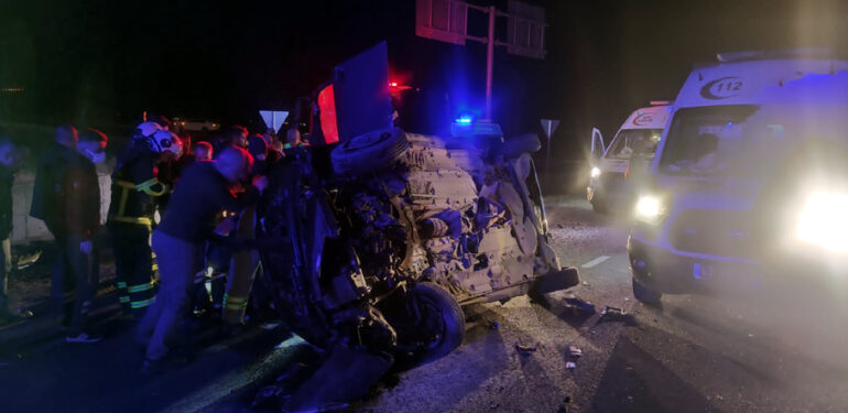 Mardin’de trafik kazası: 4 yaralı