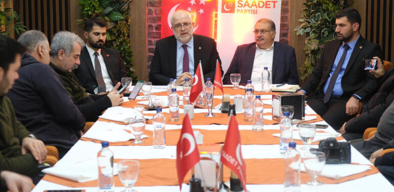 SP Kızıltepe teşkilatı basın mensuplarıyla bir araya geldi