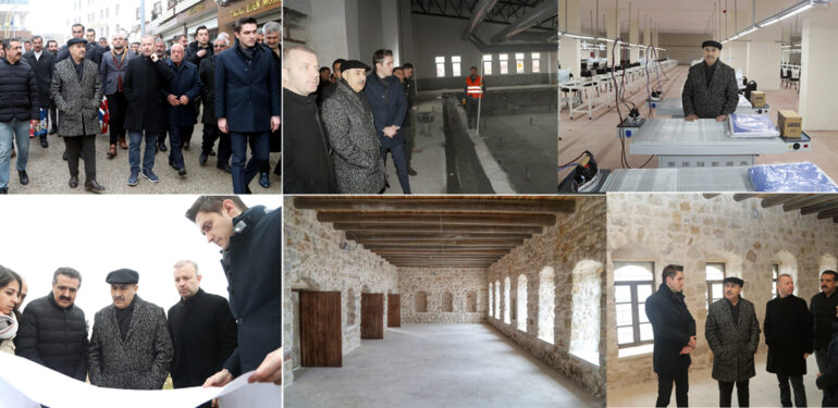 Vali Demirtaş Derik İlçesinde İncelemelerde Bulundu