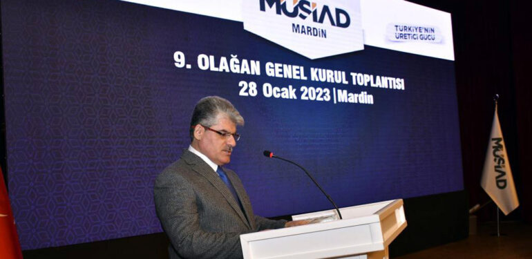 Mardin MÜSİAD başkanlığına Bülent Tekin seçildi