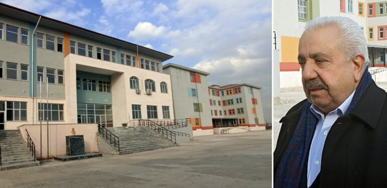 Kızıltepe fen lisesi için 11 dönüm arazisini bağışladı!