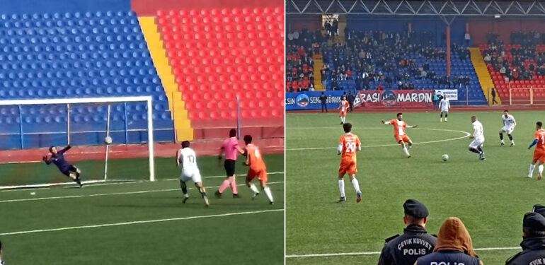 Mardin 1969 Spor 8-1 kazandı, liderliğe yükseldi