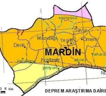 Deprem açısından Mardin’in en güvenli ilçeleri!
