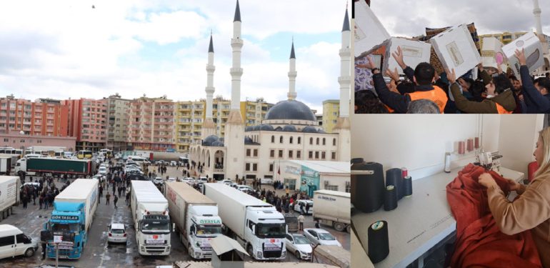 Kızıltepe Belediyesi Afet Bölgesine Desteklerini Aralıksız Sürdürüyor