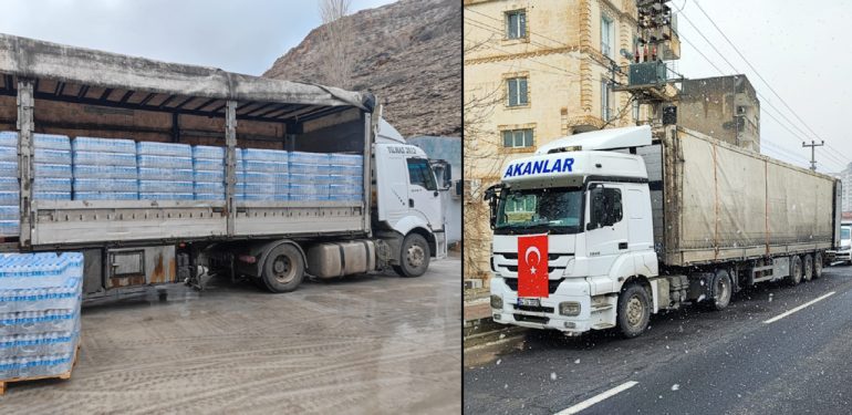 Mardin Valiliğinden Deprem Bölgesine Yardım Eli