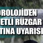 Meteoroloji'den Kızıltepe ve çevresi için fırtına uyarısı