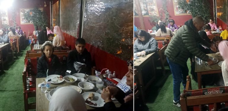 Hikmet Ustadan depremzede kadınlara 8 Mart yemeği