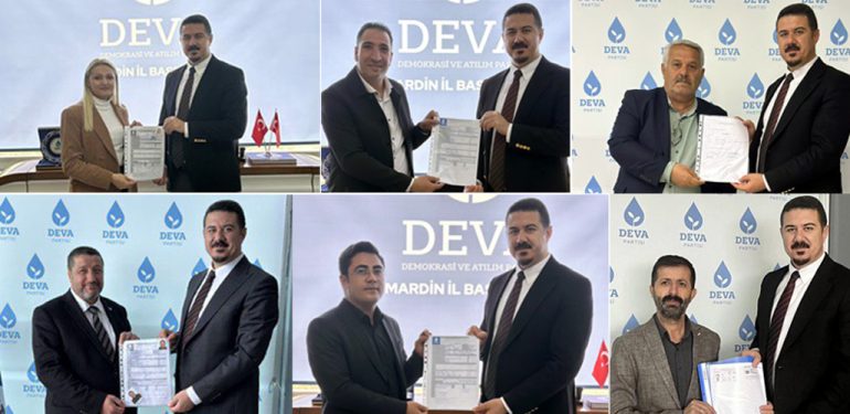 Mardin DEVA Partisinde aday başvuruları sürüyor