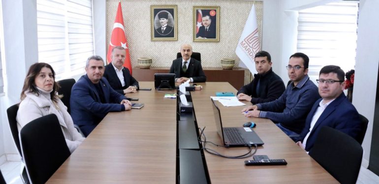 “Mardin kalesi kaya ıslah projesi” toplantısı yapıldı