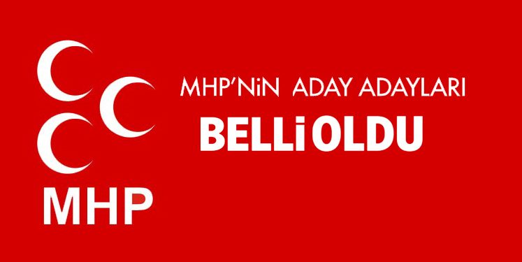 MHP Mardin milletvekili aday adayları belli oldu