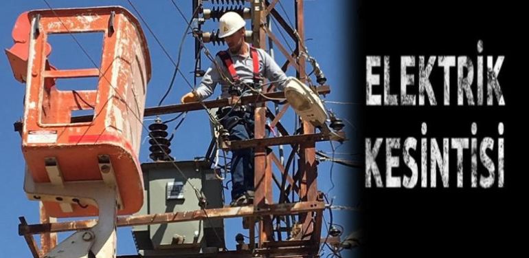 Derik ilçesinde 5 gün elektrik kesintisi uygulanacak