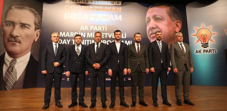 AK Parti Mardin milletvekili aday tanıtımı yapıldı