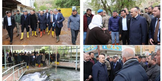 Vali Demirtaş Beyaz su da incelemelerde bulundu