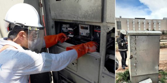 Dicle Elektrik müdahale edilen panoları onardı