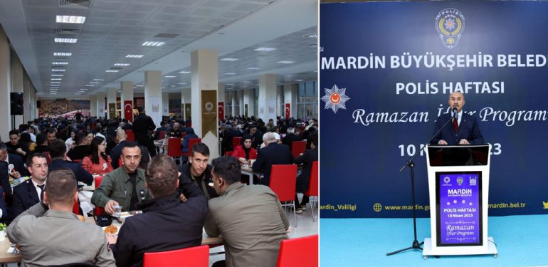 Vali Demirtaş, Emniyet Teşkilatıyla İftarda Bir Araya Geldi