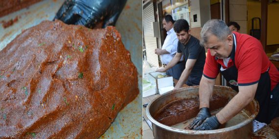Kızıltepe’de çiğköftecilerde ramazan yoğunluğu