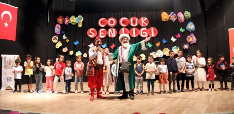 Mardin’de çocuk şenliği düzenlendi