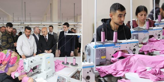 Mardin’de tekstil fabrikalarına personel alımı devam ediyor