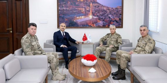 Orgeneral Çetin’den Vali Demirtaş’a Ziyaret